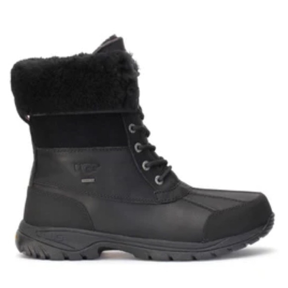 UGG Black Butte Fur-trimmed Boots - Picture 2 of 9